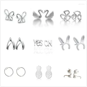 Stud-oorbellen Reeti Cat Earring 925 Sterling Silver voor vrouwen Gift Sterling-Silver-Jwelry Pendientes Mujer