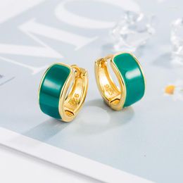 Boucles D'oreilles Rétro Goutte À Goutte À L'huile Cercle Géométrie Cerceau Pour Les Femmes Élégance Or Couleur Boucle D'oreille Boucle D'oreille Anniversaire De Mode Bijoux Cadeau