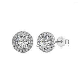 Stud -oorbellen S925 Silver Ear Women's Classic acht harten en pijlen zirkoon ingelegde mode licht luxe voortreffelijke oorbel sieraden