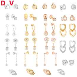 Boucles d'oreilles plaquées argent S925 18K, bijoux de luxe en soie pour femmes, Paris français, Logo 1:1, vente en gros d'usine