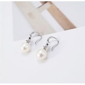 Boucles d'oreilles en argent Sterling S925, perles naturelles, bijoux créatifs pour dames, style Boho