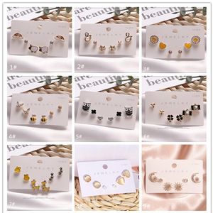 Stud -oorbellen S925 Sterling Silver Studs For Women Korean Suit Jewelry Children Earring