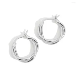 Boucles d'oreilles S925 Nails d'oreille blanches