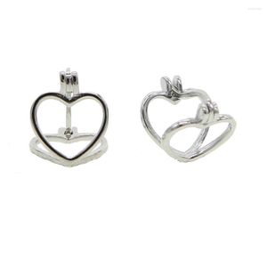 Boucles d'oreilles à tige Vends 925 Sterling Silver Fashion Crystal Cz Double Heart Contracted Ear Jacket Women Jewelry