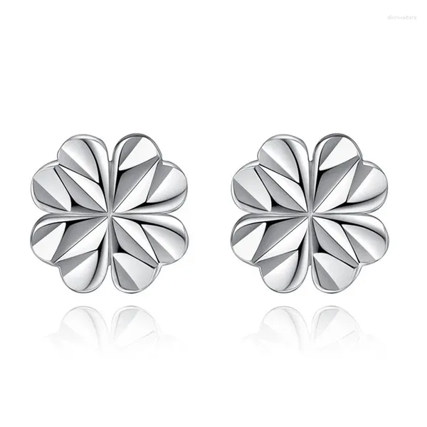 Boucles d'oreilles en argent Sterling 925 pour femmes, bijoux à la mode, Design de fleur d'amour, vente en gros, cadeau, goutte