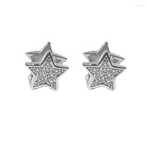 Boucles d'Oreilles Simple Exquis Star Petit Piercing Cartilage Bijoux