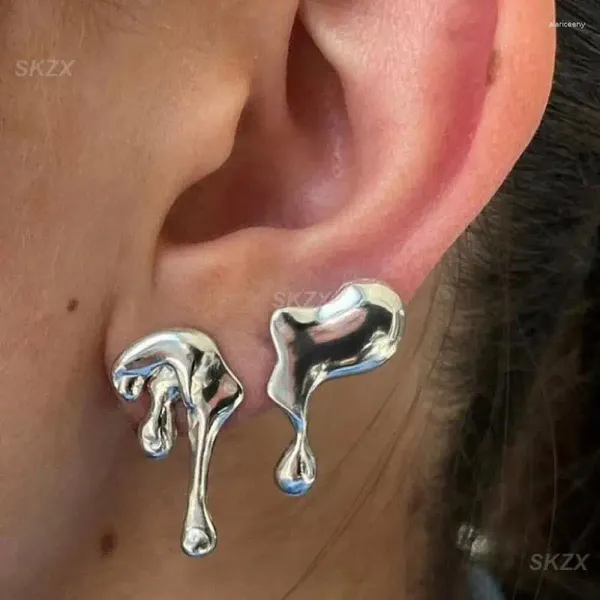 Boucles d'oreilles simples, matériau de haute qualité, accessoires personnalisés en alliage goutte d'eau, peuvent être utilisés à plusieurs reprises