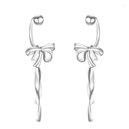 Pendientes de tachuelas elegantes bownot studs anillos de adornos accesorios de moda