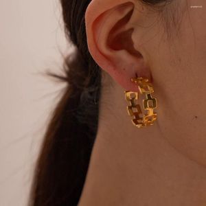 Boucles d'oreilles en titane et acier inoxydable, bijoux de noël tendance 2023, imperméables, Piercing, accessoires pour femmes, Pendientes