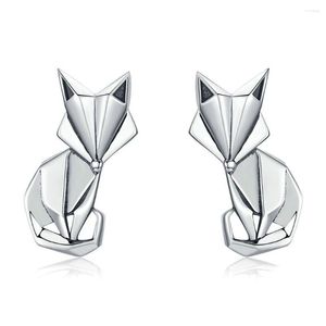 Boucles d'oreilles TKJ Fashion S925 en argent Sterling, bijoux pour femmes, accessoires Origami pour filles