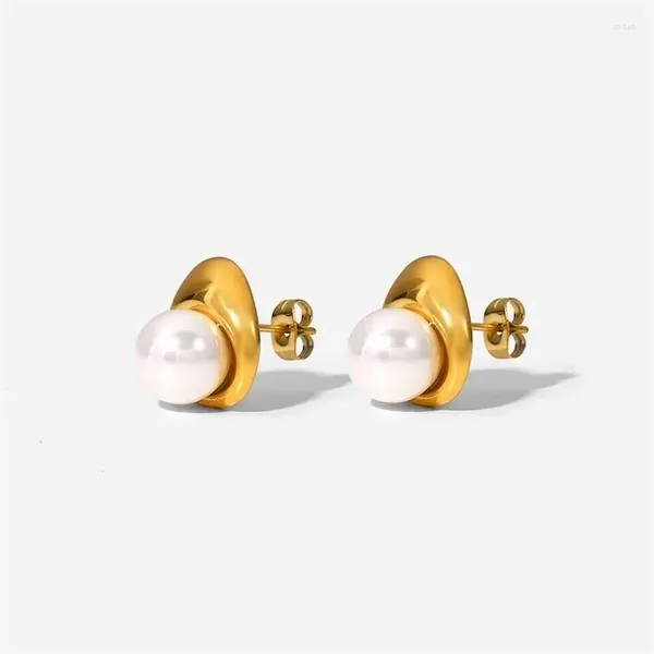 Boucles d'oreilles tendance Vintage en perles, Style européen et américain pour femmes, bijoux, cadeau, vente en gros