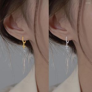 Boucles d'oreilles à la mode Design de mode cerceau pour femmes perle croix piercing oreille anneau exquis fête bijoux cadeaux Pendientes Mujer 2023