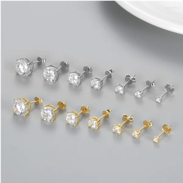 Pendientes VIP Link 1 Par 2-8mm Mini Zircon