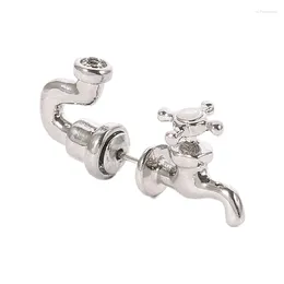 Boucles d'oreilles robinet d'eau Punk robinet bizarre pour femmes hommes Piercing oreille bijoux nouveauté drôle