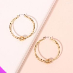 Boucles d'oreilles étalons en gros 10 combinaisons 2 Big Hoop Classic Romantic Style Filles Femmes Bijoux Gifts 2023 Couleurs