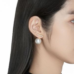 Oorknopjes Dames Eenvoudig Licht Luxe Retro-stijl Oorhoepel Voor Heren Mannelijk Oorbel Vrouw Man Heren Koreaans Elegant Lang