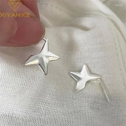 Boucles d'oreilles Stud Xiyanike Vintage Unique étoile pour femmes fille mignon mode rétro de bijourie de fête ami cadeau cadeau Mujer