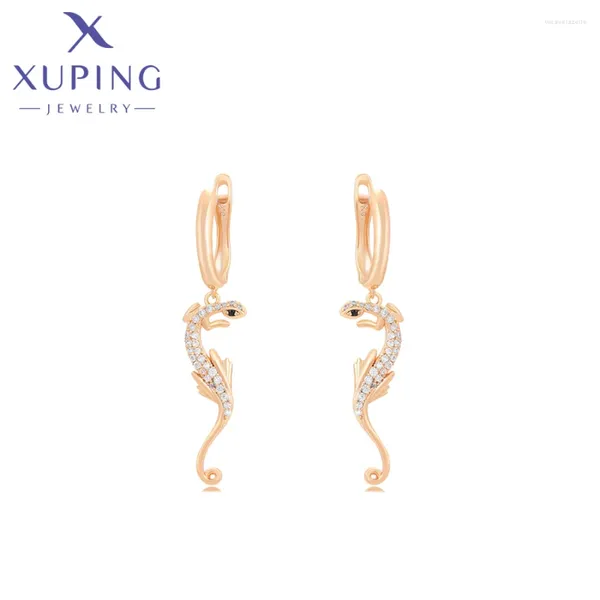 Pendientes Xuping Jewelry Llegada Pendiente de estilo en forma de animal con chapado en oro A00916107