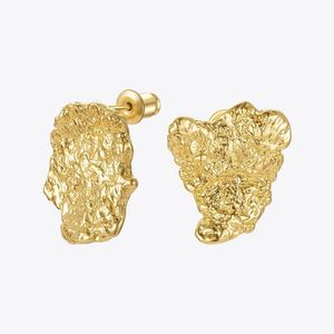 Stud ENFASHION boucles d'oreilles Rock irrégulières pour femmes boucles d'oreilles gothiques or bijoux de mode coréenne Boucle Oreille Femme E211287 230725