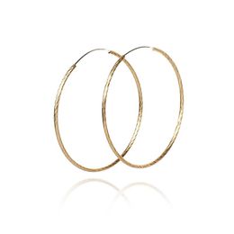 Stud Fashion Big-large Round Boucles d'oreilles Personnalité Cravate Sauvage Exagéré Pour Les Femmes Bijoux Glamour En Gros