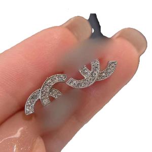 Stud Fashion Stud Boucles d'oreilles Femme Designer Boucle d'oreille Multi Couleurs C Lettre Bijoux Femmes Diamant Cadeaux De Mariage T2302031