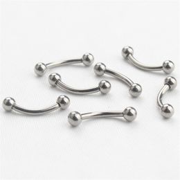 Stud G23 16G anneau de mamelon et 16G anneau de sourcil boucle d'oreille Cartilage Tragus corps Piercing bijoux 231020