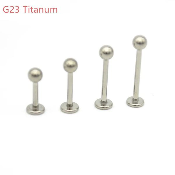 Stud G23 Lip Stud Labrets Anillos Ear Studs Tragus Body Piercing Joyería Monroe Helix Pendientes al por mayor 16G 231020