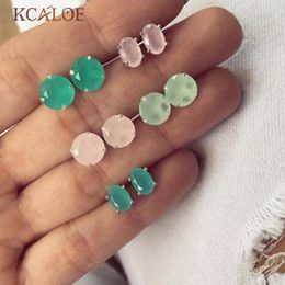 Stud kcaloe geometrische rondhars oorbellen ingesteld voor vrouwen Oorbellen 2021 Brinco vrouwelijke handgemaakte verklaring sieraden