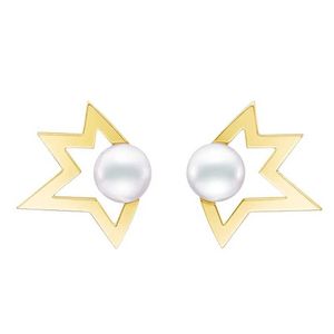Stud Kursshuni Collier perl de perle de perles en eau douce naturelle Set Aaaaa + Zircon Jewelry Womens Luxury Brand 2021 Nouvelles tendances de la Corée du Sud Q240517