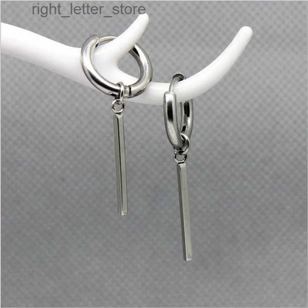 Stud Male nouveau design marée mâle oreille clou rock personnalité boucles d'oreilles hip hop punk hommes boucles d'oreilles rock en acier inoxydable boucles d'oreilles garçons YQ231128