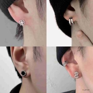 Stud Mens Jewellery Men Women Small Hoop Oorrings Silver Color Round Stud Earrings sieraden Mujer Mujer