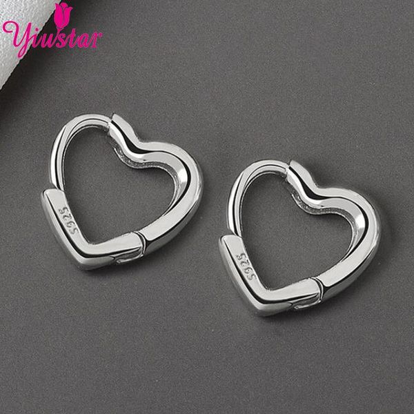 Stud minimalista oro seguridad Pin pendientes Metal gran círculo geométrico en forma de corazón mujeres niñas boda fiesta joyería 2021