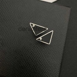 Boucle d'oreille Triangle de qualité avec timbre, accessoires de bijoux de mode pour cadeau de fête, 4 couleurs ANRU
