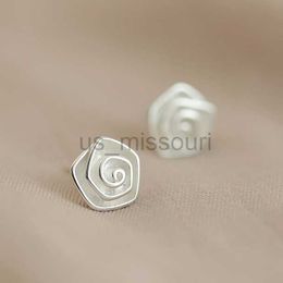 Stud Reeti 925 Sterling Silver Rose Stud -oorbellen voor vrouwen Elegante bruiloft sieraden Pendientes Mujer Moda 2019 Brincos J230529