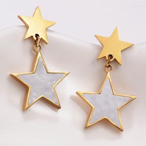 Stud Small Star oorbellen roestvrij staal hypoallergeen Tiny Dange oor sieraden geschenk voor vrouwen tienermeisjesstud