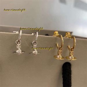 Stud Stud Desginer impératrice douairière bijoux de luxe Orecchini boucles d'oreilles 2024 mode boucles d'oreilles haute qualité cadeau femmes magasins