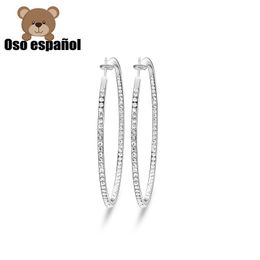 Stud TS-ED034 Fine 925 Sterling Silver Jewelry Espagne Version Bear Boucles d'oreilles pour femmes Prix de gros 221103