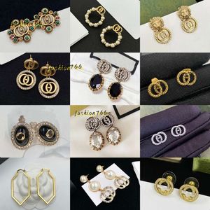 Stud Damesmode Oorbellen Designer Vintage Letter G Studs Topkwaliteit Engagement Earring voor Lady Wholesale