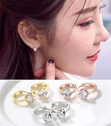 Stud Damesmode Oorbellen Kristal Luxe Zilver Voor Vrouwen Sieraden Vrouwelijke Brinco Earing Oorbellen7569449