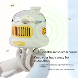 Étudiant Dormitory Silent USB Clip Octopus Kids Portable Clip Clip Produit Produit de poussette ventilateur 240423