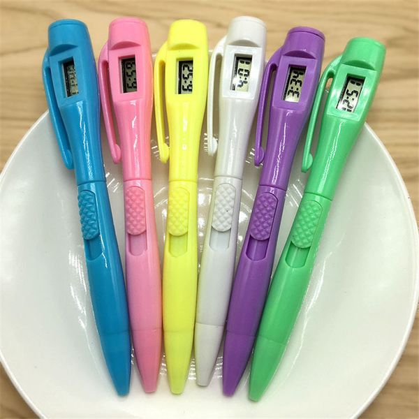 Stylo de Test pour étudiants, montre électronique, stylo de Test, horloge électronique, stylo d'examen pour étudiants, fournitures cadeaux scolaires