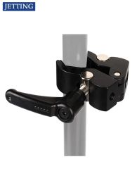 Studio 1pc Hawk Mouth Spondy with Magic Arm Hild Clamp Alliers Clip Clip de fijación de mordida negra para accesorios de fotografía de cámara