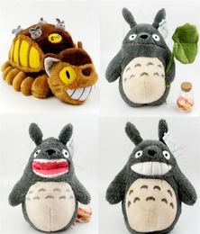 Studio Ghibli mon voisin Totoro doux catbus chat bus peluche poupée jouet Totoro famille peluche poupée 201204221F5849055