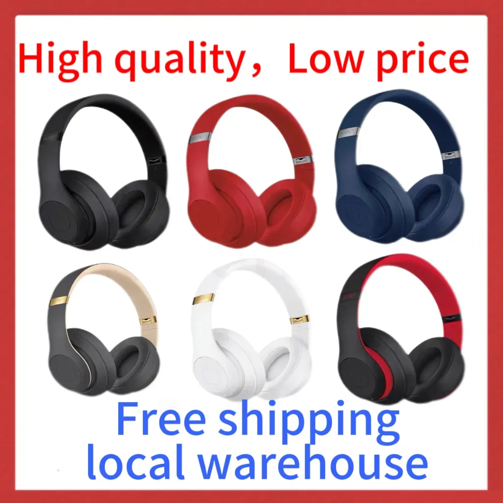 Studio Pro Wireless Headphones ST3.0 ANC Headsets Stereo Bluetooth Noise-Cancelling headsets Foldable Portable Headphone