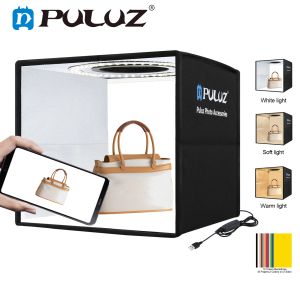 Studio Pulluz 25/40 cm Anneau LED DIMMable Lightbox 3 Modes de lumière Photo Éclairage Studio Tent Tent Tent 6