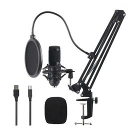 Studio Recording Condensor Microfoon Kit voor Network Broadcasting Online Singing1