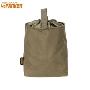 Stuff Sacks Uitstekende elite Spanker Tactical Molle Recycle Pouch Draagbare Vouwen Herstel Opbergtas Outdoor Jacht Militaire Apparatuur