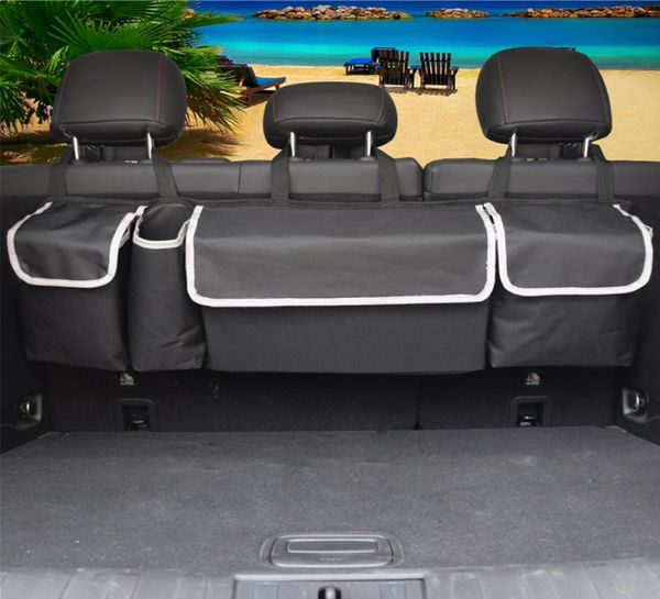 Des sacs de trucs de haute qualité suspendus pliable Auto arrière siège de siège de carreau de voiture Organisateur de tronc pour SUV1498655