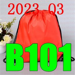 Stuff Sacks Nieuwste Q3 BB 101 Tas met trekkoord BB101 Riem Waterdichte rugzak Schoenen Kleding Yoga Hardlopen Fitness Reistas 231212