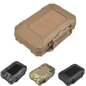 Stuff Sacks Tactical Equipment Box Waterproof MOLLE Military Training Storage Toolbox Pouch Hang Shooting Hunting Cs Multi-function Cases